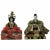Late 19th Century Gofun Meiji Period Hina Japanese Emperor and Empress Dolls with Provenance - a Pair For Sale - Image 5 of 5