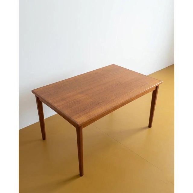 Vintage Danish Teak Extensions Table by BRDR Furbo, 1960s For Sale - Image 4 of 8