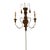 Wooden Guilded Wall Sconce For Sale