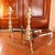 A good sized pair of American Brass Andirons consisting of turned elements terminating in substantial finials with an...