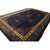 Antique Wool - Manchester Blue Hand Knotted Pile Rug, Circa Date: 1920s. This striking example of Chinese Art Deco weaving...