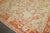 Antique Zabihi Collection Ivory Orange Turkish Oushak Room Size Carpet - 10'7" x 13'3" For Sale In New York - Image 6 of 12