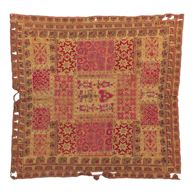 Mid-18th Century Antique Greek Islands Composite Panel, 03'08 X 03'11 For Sale