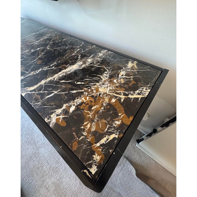 Baker Furniture Company Bill Sofield for Baker “Great Jones” Marble-Topped Sideboard / Buffet For Sale - Image 4 of 7