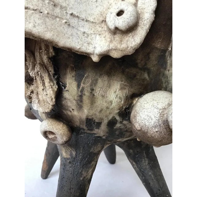 Signed Ceramic Russian Cossack on Horse For Sale - Image 4 of 13