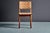 Oak Webbed Chairs in Leather Webbing attributed to Jens Risom, France, 1950s, Set of 10 For Sale - Image 10 of 18