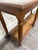 Vintage Mid Century Traditional Walnut Console Table Hall Table For Sale - Image 4 of 13