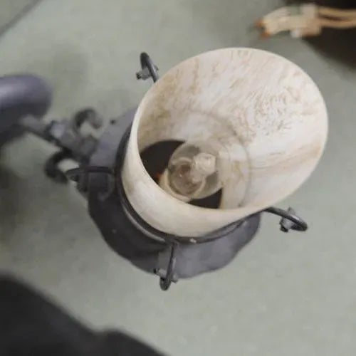 This cast iron sconce by Lampadari was made in Italy and has two bulbs per scone. We have four in total (price per one)....