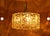 1980s Mid-Century Modern Art Deco Brass and Crystal Pendant Light from Kinkeldey, 1980s For Sale - Image 5 of 10