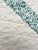 Vintage Hand Stitched Log Cabin Quilt Green And White, Square 77x79” For Sale - Image 12 of 18