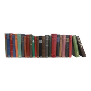 Decorative Books - Vintage British History Books - Books By The Foot For Sale