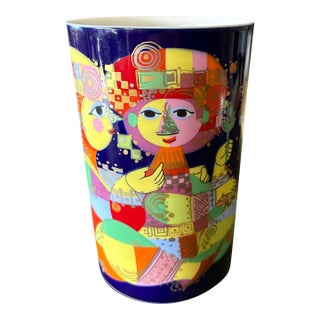 Bjorn Wiinblad for Rosenthal "1001 Nights" Porcelain Vase For Sale