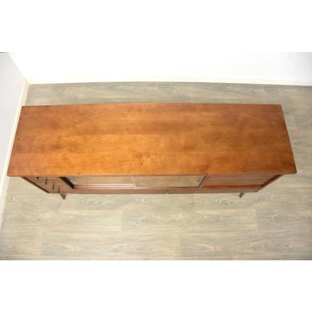 Wood Paul McCobb for O'Hearn Predictor Credenza For Sale - Image 7 of 12