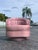 Adrian Pearsall for Comfort Designs Lavender Tufted Swivel Chair For Sale - Image 11 of 11