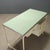 Cream Vintage Writing Desk in Enamelled Metal and Laminate, Italy, 1960s For Sale - Image 8 of 10