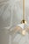 Mitzi Maisie 16 in. 1 Light Pendant in Aged Brass and Ceramic Rough Texture White Finish For Sale - Image 15 of 15