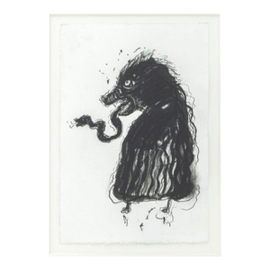Robert Dandarov Snake Tongue Mixed Media, 1985