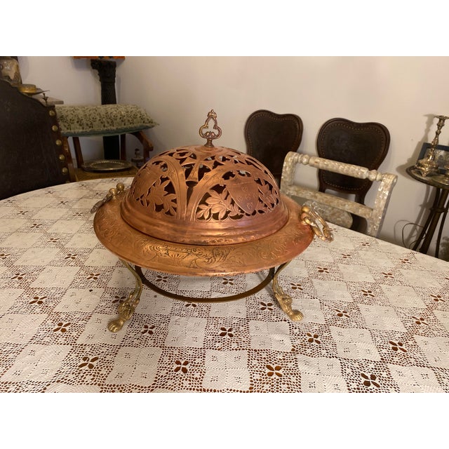 Vintage Copper Brazier, 1890s, Set of 3 For Sale - Image 15 of 18