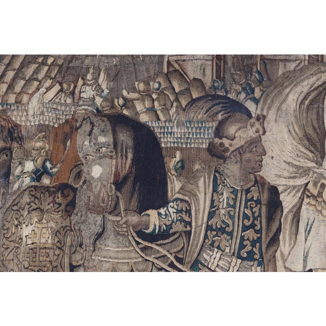Large Aubusson Tapestry, 1650 For Sale - Image 10 of 16