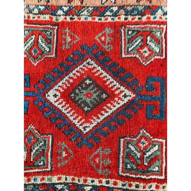 Small Turkish Yastik Rug For Sale - Image 3 of 14