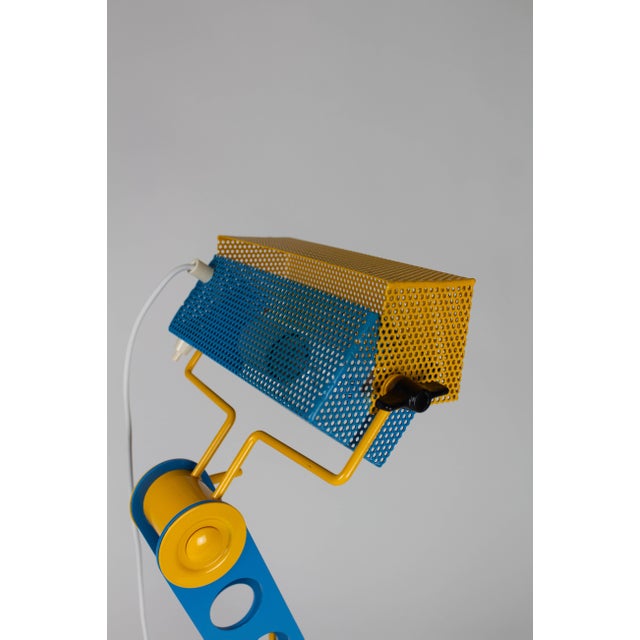 Adjustable Meccano Table Lamp by Lisola Che Non Cè, Italy, 1970s For Sale - Image 15 of 17