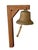 Early 20th Century Bronze Ship / Temple Bell With Teak Wood Bracket For Sale In Miami - Image 6 of 18