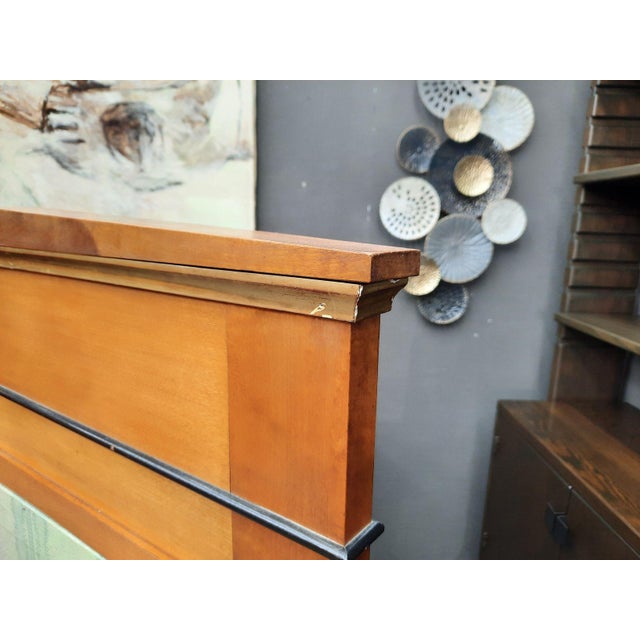 Antique Biedermeier Fire Screen, 1900s For Sale - Image 12 of 17