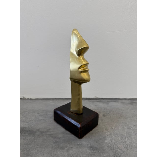 Brazilian Modern Bronze Sculpture, 1990s For Sale - Image 9 of 12