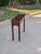 Chippendale Vintage Chippendale Mahogany Two-Drawer Console Table For Sale - Image 3 of 6