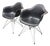 Charles & Ray Eames for Vitra Eames Plastic Dar Armchairs, Pair For Sale
