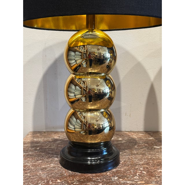 Mid-Century Modern Vintage Kovacs Mid-Century Modern Brass Table Lamps - Pair For Sale - Image 3 of 7
