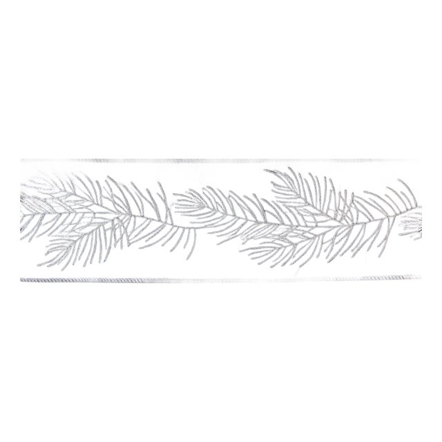 Pine Branch Ribbon 4" x 5 yds. For Sale