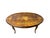 Italian Mid Century Inlaid Italian Oval Coffee Table For Sale - Image 3 of 10
