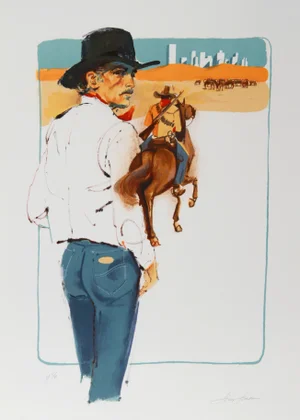 Jim Jonson, Desperado, Lithograph