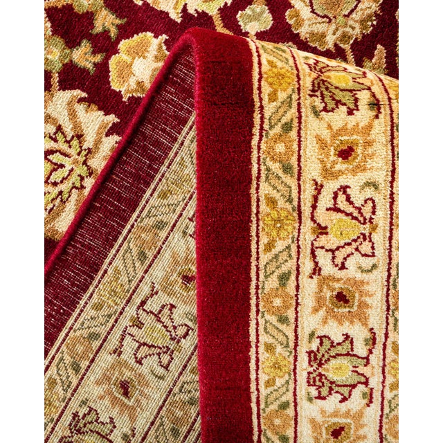 Mogul, One-of-a-Kind Hand-Knotted Area Rug - Red, 10' 3" x 13' 3" For Sale In New York - Image 6 of 8