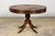 Early 20th Century English Regency Revival Leather Top Center Table For Sale - Image 18 of 18