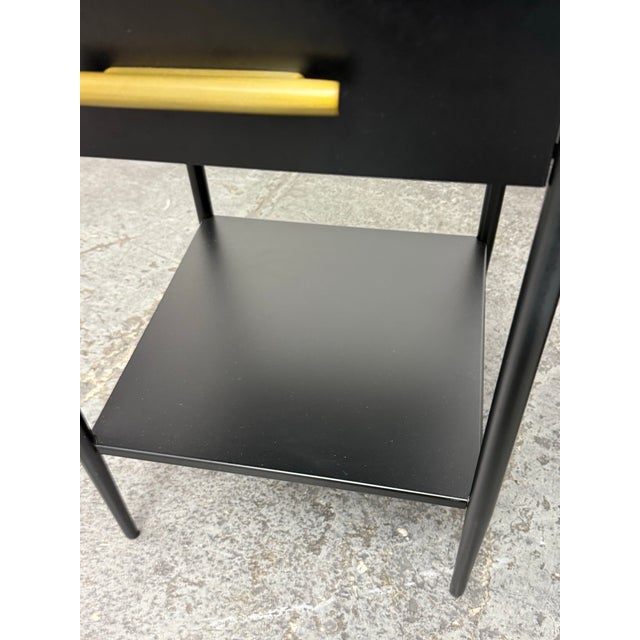 West Elm West Elm Metalwork Mini Nightstands, Pair For Sale - Image 4 of 12