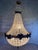 1970s French Louis XVI Charcoal Bronze Crystal Chandelier For Sale - Image 10 of 18