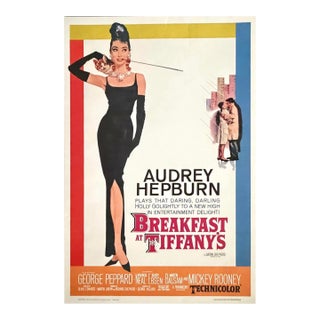 Now Showing: Love in a Little Black Dress – Breakfast at Tiffany’s (1961) Film Poster For Sale