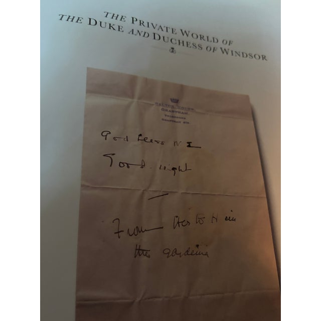 "The Private World of the Duke and Duchess of Windsor" by Hugo Vickers is a first edition, hardcover book published in...
