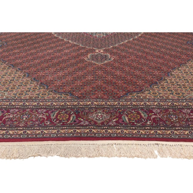 Late 20th Century Vintage Chinese Tabriz Rug, 09'03 X 12'04 For Sale - Image 5 of 10