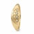 Contemporary Lily of the Valley Botanical Signet Ring in Silver, Gold, Size 8 For Sale - Image 3 of 11