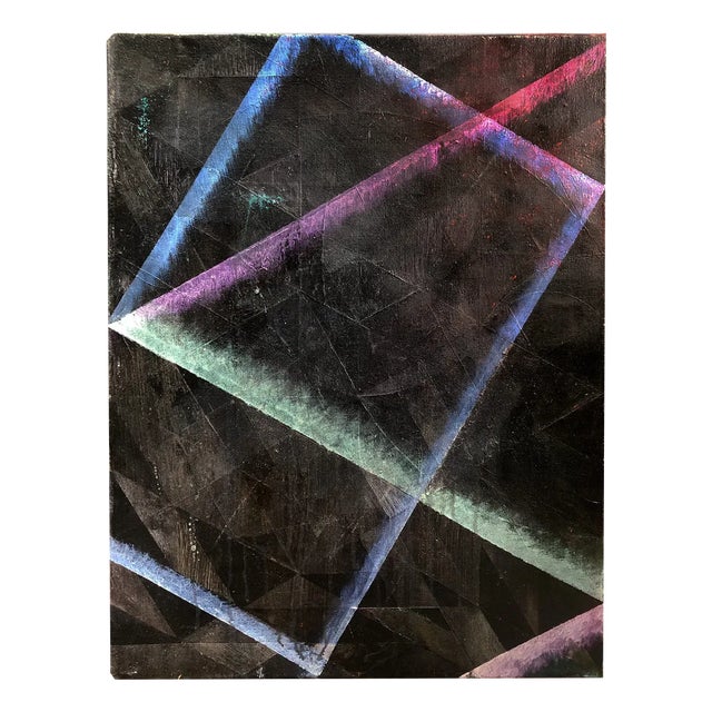 Michael Conrads, Abstract Composition, Oil & Mixed Media Painting on Canvas, 2010 For Sale