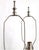Large Lamps Sage Green & Bronze Painted Plaster New Nickel Silver Hardware - Pair For Sale - Image 13 of 14