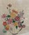 Vintage Embroidered Fire Screen For Sale - Image 9 of 12
