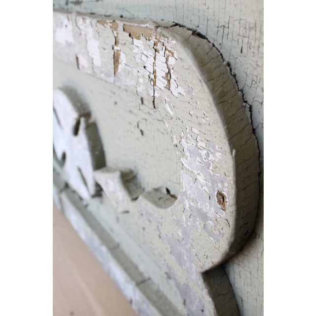 Farmhouse Antique Hand-Carved Salvage Fragment/Wall Art For Sale - Image 3 of 5