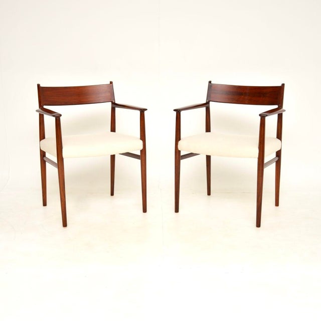 Vintage Danish Carver Armchairs by Arne Vodder, 1960s, Set of 2 For Sale - Image 11 of 11