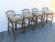 Wood Late 20th Century Rustic Rattan Barstools - Set of 4 For Sale - Image 7 of 7