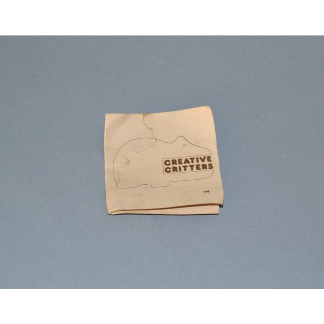 Handcrafted 'Creative Critters' Animal Figurine Jewelry Box Tropical Wood, Pair For Sale - Image 11 of 13