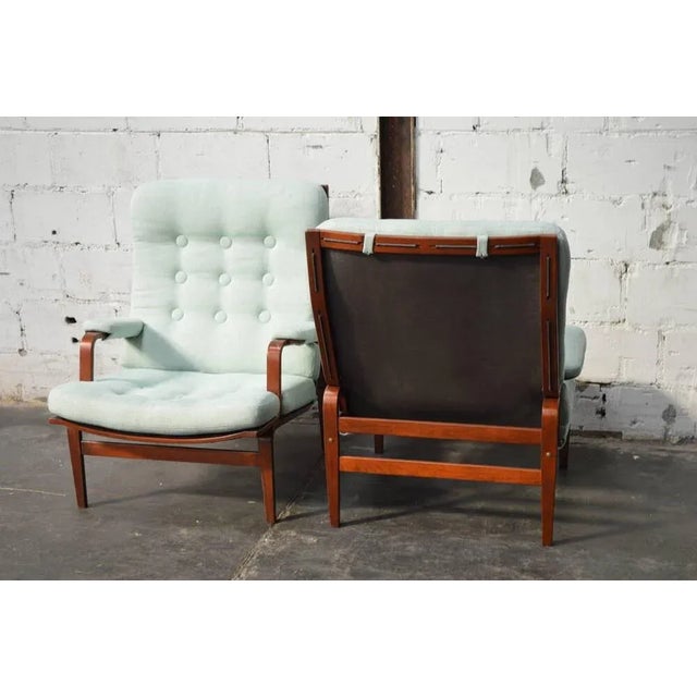 Bruno Mathsson Vintage Pair of Bruno Mathsson for Dux Ingrid Lounge Chairs For Sale - Image 4 of 8